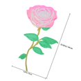 thumbnail image 2 of IDEANATEGRATE 2Ud Parche Bordado Rosa Con Lentejuelas Reversibles Para Ropa Ideal Para Especiales Y Diario, 2 of 6