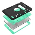 thumbnail image 7 of iPad Mini 1 Case ,iPad Mini 2 Case ,iPad Mini 3 Case, Mignova Heavy Duty rugged Anti-impact Hybrid Protective Case with Build In Kickstand For Apple iPad Mini 1 / 2 / 3(Black+Green), 7 of 7