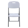 thumbnail image 2 of Silla Plegable de Plástico Reforzado Practiksa para Fiestas Eventos Exterior Color Blanco, 2 of 9