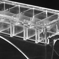thumbnail image 4 of 1pc Universal Limit Comb Box Electric Clipper Caliper Storage Case Hairdressing Accessories (8 Slots), 4 of 5