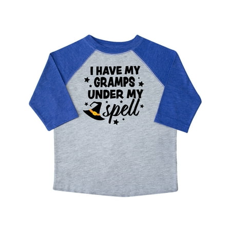 

Inktastic I Have My Gramps Under My Spell with Cute Witch Hat Gift Toddler Boy or Toddler Girl T-Shirt