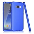 thumbnail image 1 of Galaxy S8 / S8 Plus / S8+ Cases Cover, Tekcoo [T360] [Blue] Ultra Thin Full Body Coverage Protection Galaxy S8 Hard Slim Hybrid Cover Shell With Tempered Glass Screen Protector Skin, 1 of 4