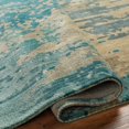 thumbnail image 3 of Hauteloom Fonda Wool Living Room, Bedroom Area Rug - Modern - Gray, Blue - 2' x 3', 3 of 9