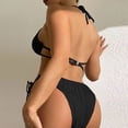 thumbnail image 7 of Sngxgn Women's Swimsuit Tummy Control Bathing Suits Vintage Retro Push up Swimwear(Black,XL), 7 of 7