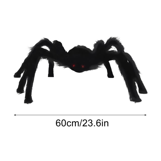 Iumwxz jusqu'à 45 % de Rabais Crâne de Simulation d'Halloween Grande Araignée Peluche Ornement Araignée