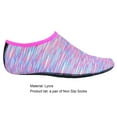 thumbnail image 3 of XIMIN Beach Shoes Women Wide Quick-Dry Aqua Socks Swim Barefoot Yoga Wear Slip on Sneakers Womens Wide Width Flats Shoes for Women for Indoor Exercise, 3 of 5