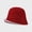 Burgundy, variant on Women Warm Bucket Hat Fedora Cloche Cap Classic Felt Bowler Hat for Fall Winter