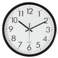 thumbnail image 1 of Reloj de pared redondo de 10 pulgadas, reloj decorativo silencioso de cuarzo para el hogar, dormitorio, sala de estar, oficina Monstrate HA8228-05B, 1 of 6