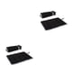 thumbnail image 1 of Yuarrent Alfombrilla para acampar, senderismo, Picnic, pesca, impermeable, a prueba de humedad, cojín de asiento, alta elasticidad, almohadilla Negro 2piezas, 1 of 6