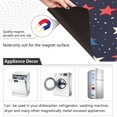 thumbnail image 4 of Yayeee Magnetic Dishwasher Cover for The Front Decoration Home Kitchen Machine Sticker Protector, Red Starry Pattern, 4 of 6