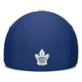 thumbnail image 4 of Men's Fanatics Blue/White Toronto Maple Leafs Authentic Pro Rink Team Code Flex Hat, 4 of 4