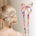 thumbnail image 2 of Unique Bargains 1 Pc Hair Stick Fork Pins Butterfly Hair Hairpin for Women Colorful Pink, 2 of 5