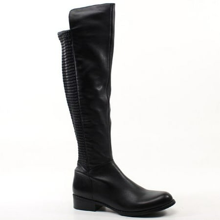 Diba True Women's Evenin Shade Tall Leather Boots Black (Best Booty In The World)