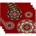 thumbnail image 1 of Simply Daisy 18" x 14" Medallions Geometric Print Placemats, Set of 4, 1 of 5