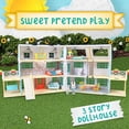 thumbnail image 3 of Sunny Days Entertainment Honey Bee Acres Buzzby Farmhouse – 49 Furniture Accessories with 2 Exclusive Figures | 15 Inch Dollhouse Playset | Pretend Play Toys for Kids, 3 of 5