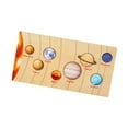 thumbnail image 4 of Rompecabezas de madera Rompecabezas Interactive Educational Puzzle Juego para niños y niñas Regalos de cumpleaños para niños y niñas Ocho planetas, 4 of 8