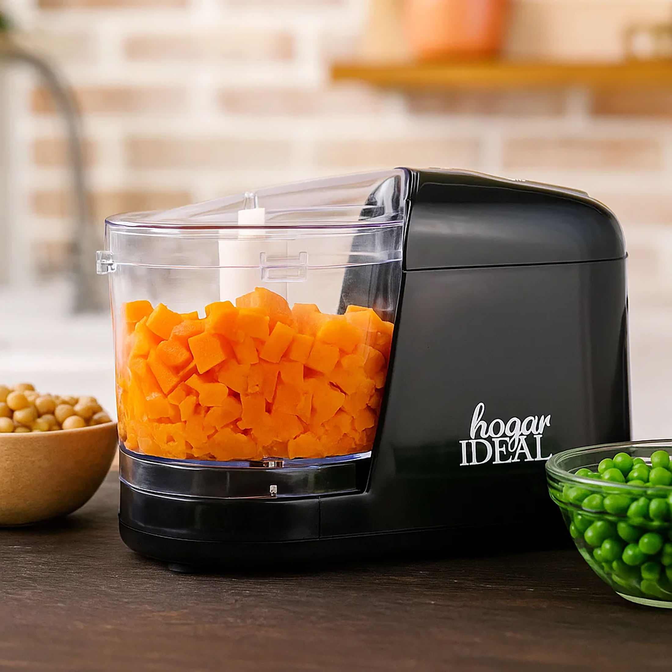 Hogar Ideal Black Mini Chopper