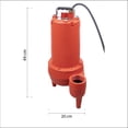 thumbnail image 5 of Bomba Sumergible para Agua Sucia Pumps F&Q 1HP 50WQ0.75-2P3V, 5 of 5