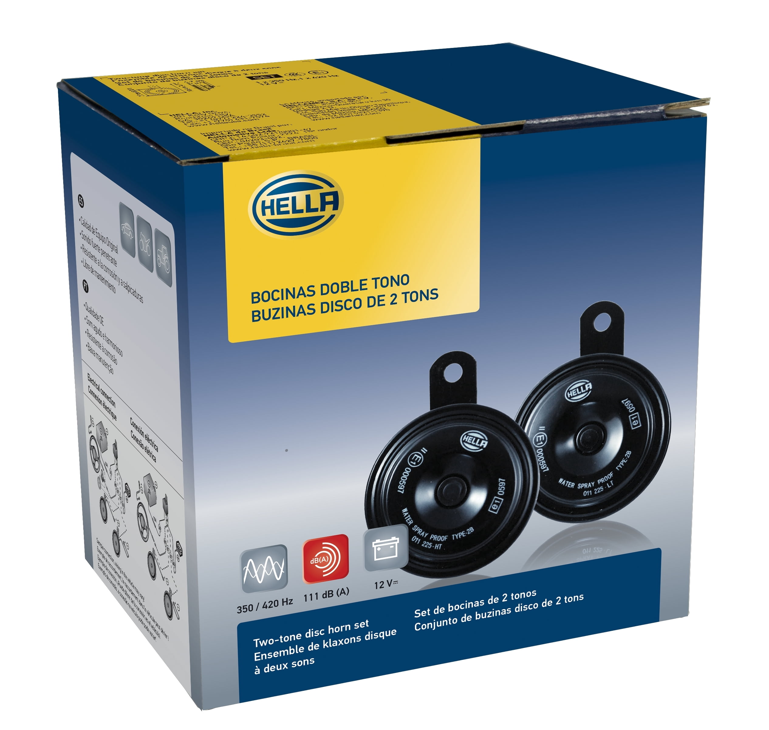 Hella 011225891 Hella OE Replacement Horn