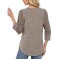 thumbnail image 6 of WIHOLL Long Sleeve Shirts for Women Lightweight Crew Neck Sweaters Fall Womens Tops Dressy Casual Fall Clothes, 6 of 10