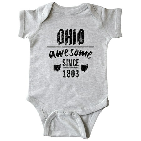 

Inktastic Ohio Awesome Since 1803 Gift Baby Boy or Baby Girl Bodysuit