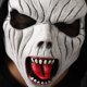 thumbnail image 5 of Face Cover Con Black Turban Halloween Props Demon Face Covering Para Halloween Carnival Masquerade Yuarrent HA046568-01, 5 of 6