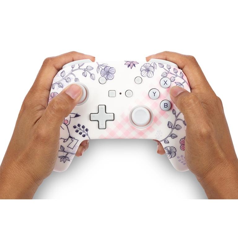 PowerA, Wireless Controller for Nintendo Switch, Pikachu Garden