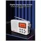 thumbnail image 4 of Radio Retro con Pilas/Enchufable, Receptor FM, AM y SW, Pantalla LCD, Reloj Despertador, Radio Multibanda., 4 of 5