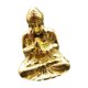 thumbnail image 5 of Mini estatua de Buda Tathagata de latón, decoración de mesa, recuerdo, mascota de té en miniatura 24x29 cm dorado, 5 of 9