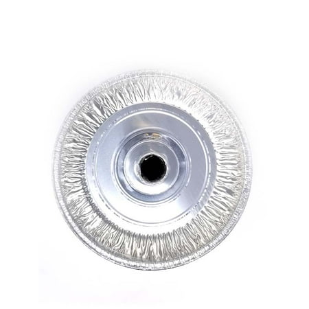 Decorative Foil Weight - Tube Pans - Disposable Aluminum Foil Round Tube Pans - Great for Decorative Display, Parties, Disposable with Easy Serve Design, Food Cake Pan - 10