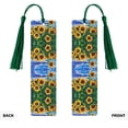 thumbnail image 2 of Kdxio Landscape With Sunflowers Print Metal Tassel Bookmarks,Perfect Gift for Art Lovers and Bookworms Metal Bookmarks for Women, 2 of 8