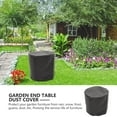 thumbnail image 3 of Homoyoyo Outdoor Side Table Cover Waterproof Dustproof Patio Furniture Cover Weatherproof, 3 of 8