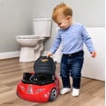 thumbnail image 4 of Inodoro para ir al baño, coche de carreras Hot Wheels, rojo, 12 meses o más, 4 of 6