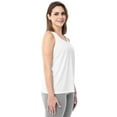 thumbnail image 4 of Athletic Works Women's Core Active Texture Knit Racerback Tank Top, Sizes XS-XXXL, 4 of 8