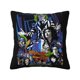 thumbnail image 1 of Fundas de almohada de lino Beetlejuice, fundas de cojín cuadradas de arpillera para sofá cama, banco, 18 x 18 pulgadas (45 cm), funda de almohada, 1 of 1