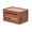 Brown, variant on Outdoor Camping Storage Box - Side Opening Foldable Plastic Storage Box for Vehicle Trunk and Camping Gear Organizer - Durable, Compact Storage Solution