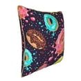 thumbnail image 2 of Kll Donuts1 Decorative Throw Pillow Covers Velvet Soft For Couch Sofa Bedroom Living Room Outdoor -16"X16", 2 of 8