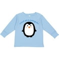 thumbnail image 3 of Inktastic Cool As a Penguin Boys or Girls Long Sleeve Toddler T-Shirt, 3 of 5