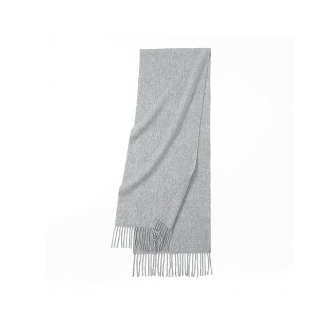 Sonducket Bufanda de mujer invierno cálido Color sólido viaje playa vacaciones al aire libre moda Simple borlas elegante chal para damas Accesorios de disfraces Tipo 11 Sonducket AP013266-11