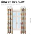 thumbnail image 2 of Various Fruits Window Curtains for Bedroom Colorful Printed Window Drapes Blackout Thermal Insulated Grommet Window Treatment 2 Panels Set, 2 of 5