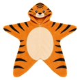 thumbnail image 6 of GiLiling Baby Cow Starfish Hooded Onesie for Boys Girls, Fleece Swaddle Jumpsuit, Infant Outfit Newborn Halloween Photo Prop Sleep Sack, 6 of 7