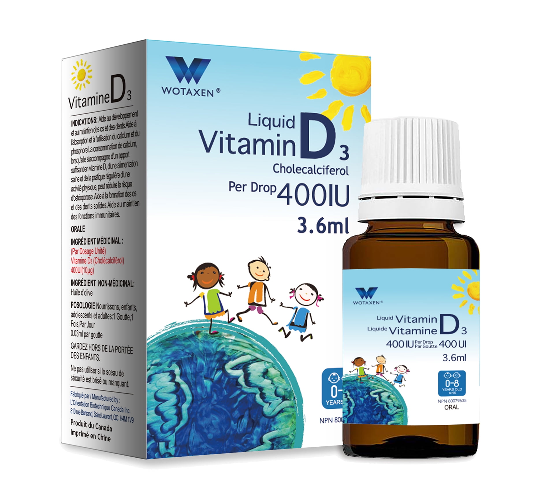 WOTAXEN WOTAXEN Liquid Vitamin D3