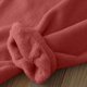 thumbnail image 5 of Conjunto de pijama de manga larga para mujer, holgado, de color liso, grueso y cálido, de terciopelo, para invierno, con pantalones de poliéster., 5 of 5