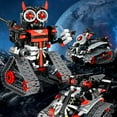 thumbnail image 1 of 408pcs DIY Robot Building Kit 3-in-1 RC Robot/Tracked Car/Tank Toy Remote and APP Control Coding Gear Robot Toy Educational Engineering Science Robot Kit for Kids Aged 6+, 1 of 11