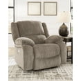 thumbnail image 2 of Signature Design by Ashley Contemporary Draycoll Power Recliner Chenille Pewter, 2 of 5