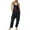 Black jumpsuits women dressy, variant on Summer Saving Wycnly Jumpsuits for Women Dressy Fashion Loose Wide Leg Pocket Spaghetti Strap Baggy Long Jumpsuits Overalls Summer V-Neck Sleeveless Heart Print Maxi Trendy Rompers Black m