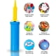 thumbnail image 3 of Bomba de globo Manual 28CM para globos de boda decoración de fiesta azul amarillo, 3 of 5