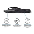 thumbnail image 4 of Chanclas Archies Arch Support negras para hombre y mujer, 4 of 9