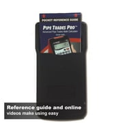 Calculated Industries PipeTrades Construction Portable Calculator with Armadillo Hard Case, Black (5 5/8 L x 3 W x 5/8 D)