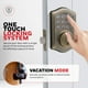 thumbnail image 3 of Cerradura de puerta de entrada sin llave Honeywell Smart Electronic Antique, 3 of 7